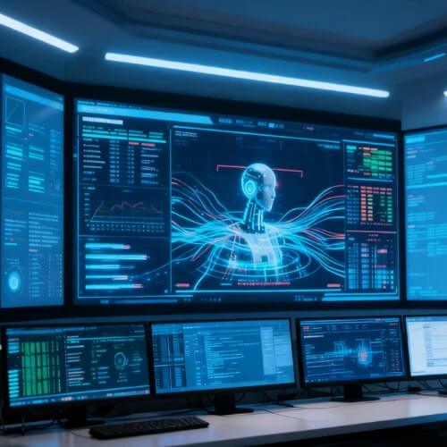 High density rack cabling inside data center IDC