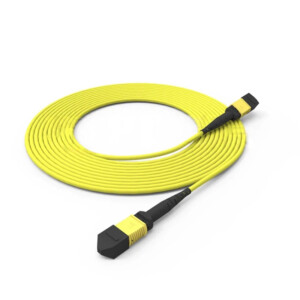 24 core single mode OS2 MPO fiber optic patch cord