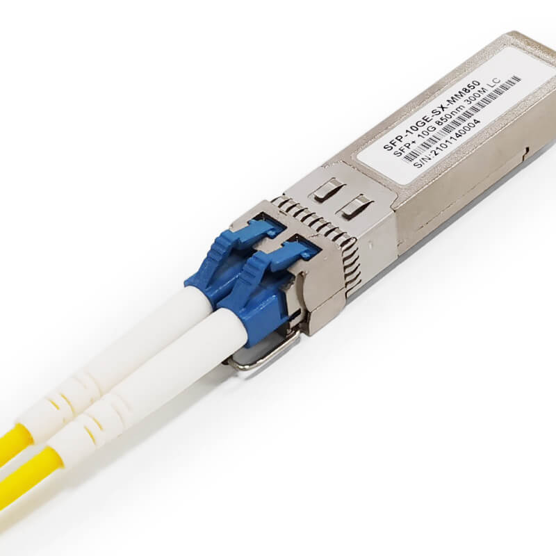 10G 100G fiber optic transceiver module single multimode data center