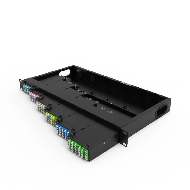 full configuration 48c fiber optic odf box telecom grade network cabinet